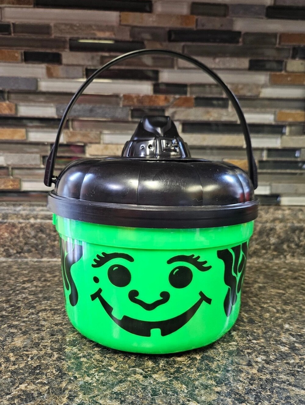 Vintage McDonald's Boo Bucket Witch 1991